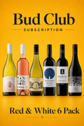 Bud Club Red & White 6 Pack – Quarterly Wine Subscription