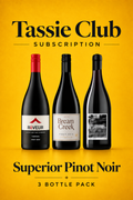 Tassie Club Superior Pinot Noir 3 Pack – Quarterly Wine Subscription