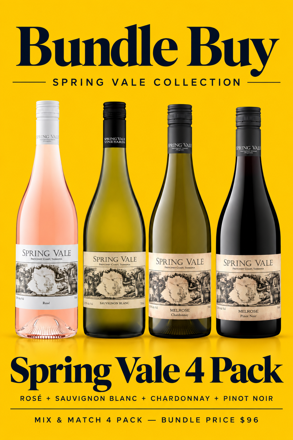 Spring Vale Melrose - Mix n Match 4 for $96