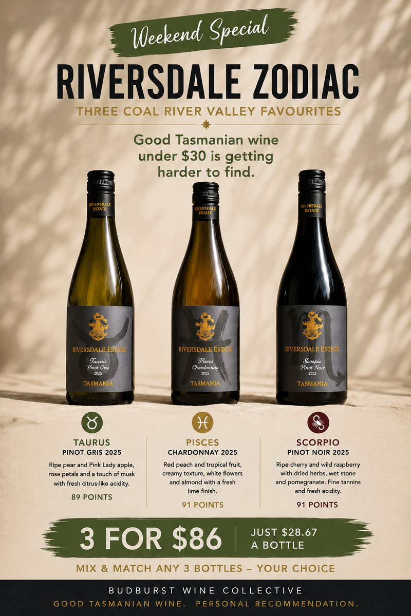 Riversdale Zodiac –Tasmanian Mix & Match 3pk