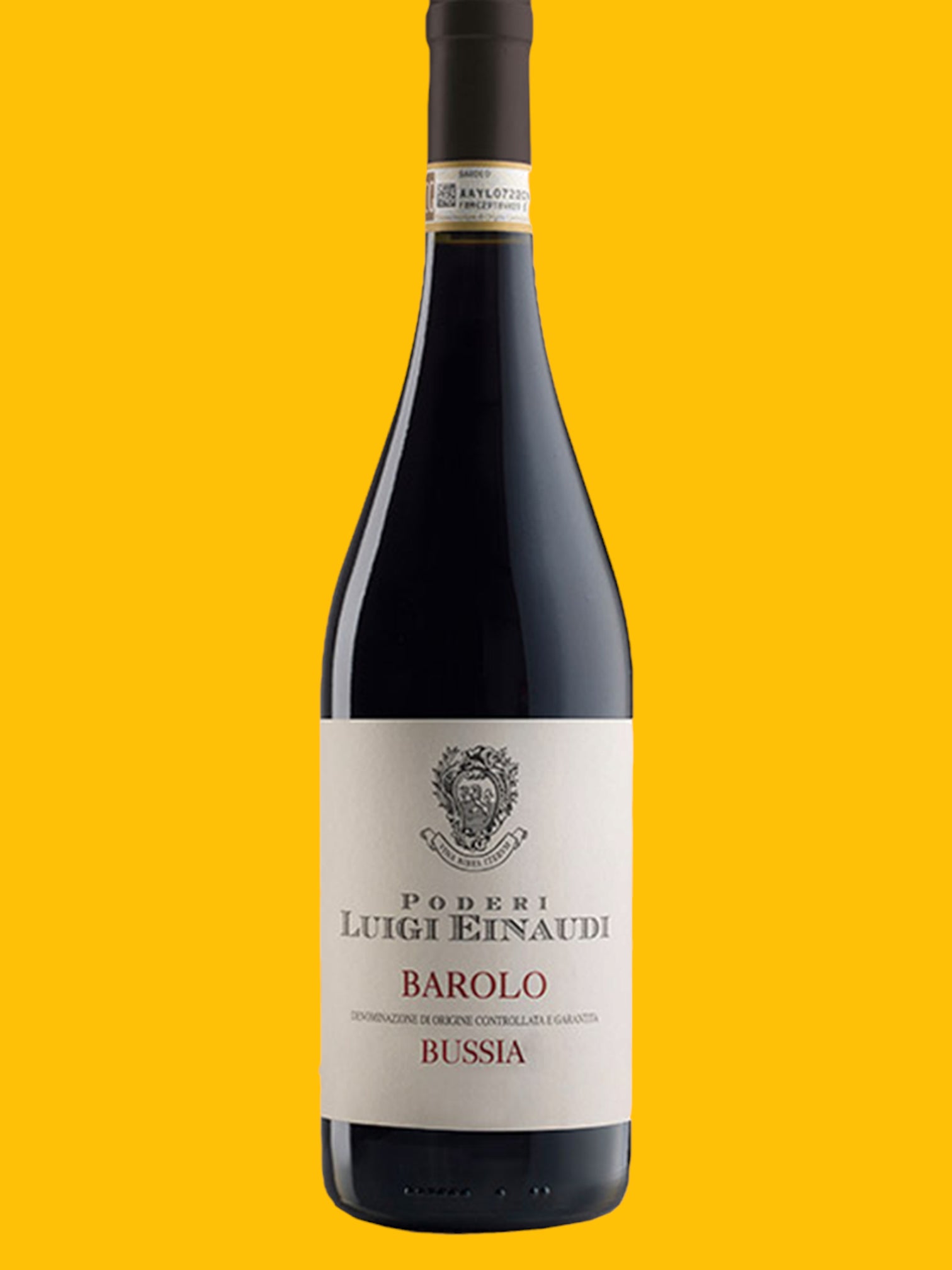 Poderi Luigi Einaudi Barolo Bussia 2018